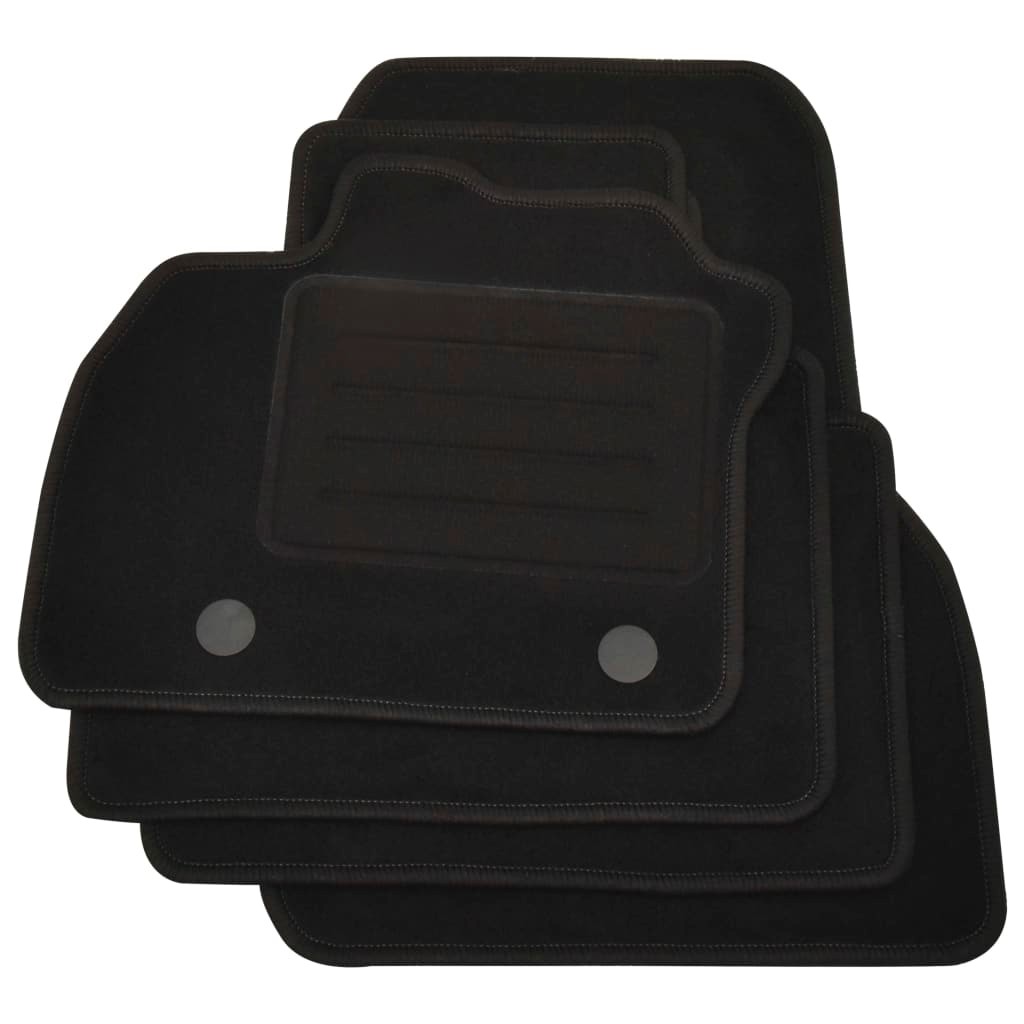vidaXL 4 Piece Car Mat Set for Renault Zoe
